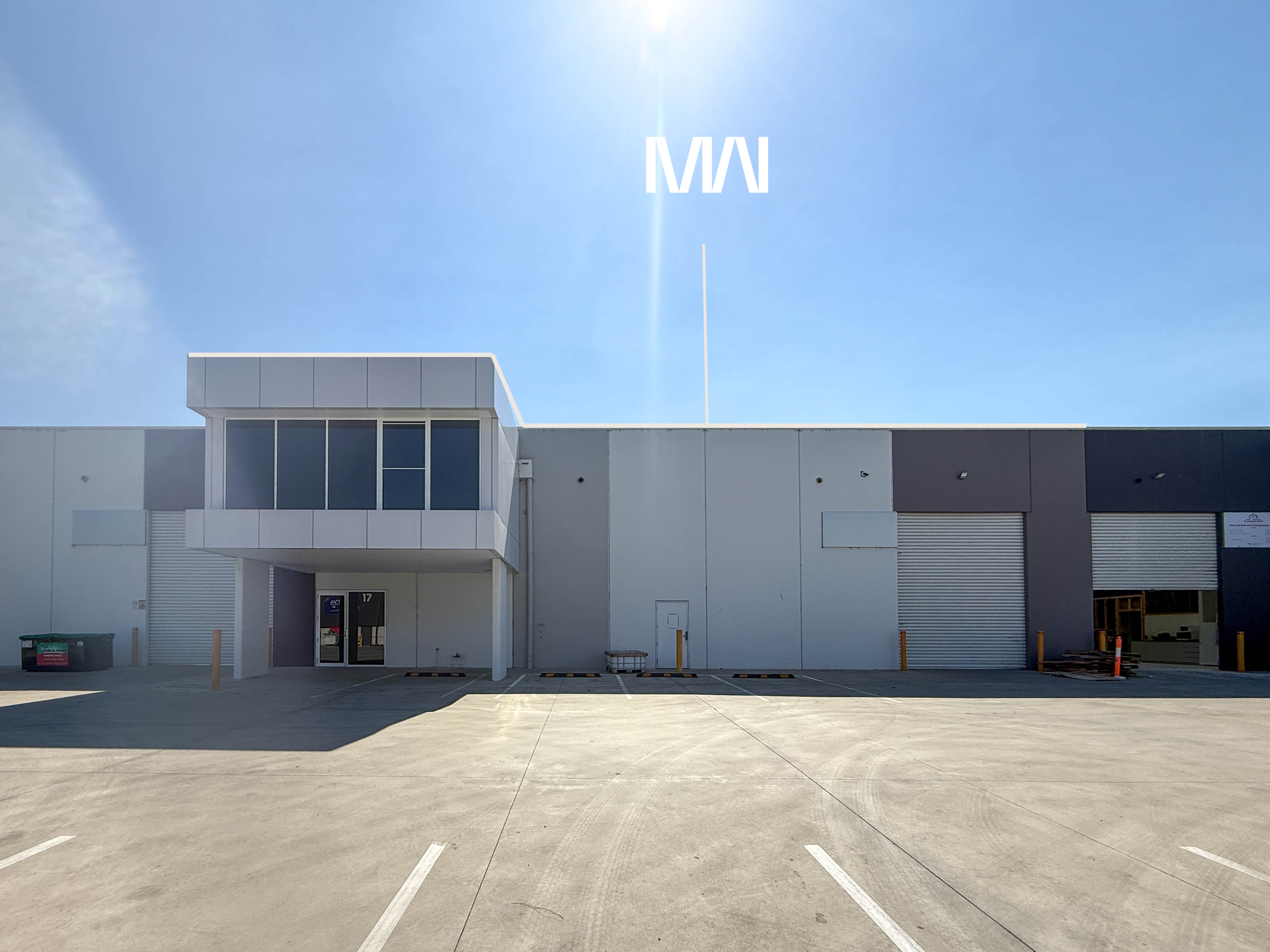 Your Next HQ: Functional Warehouse with Corporate Office