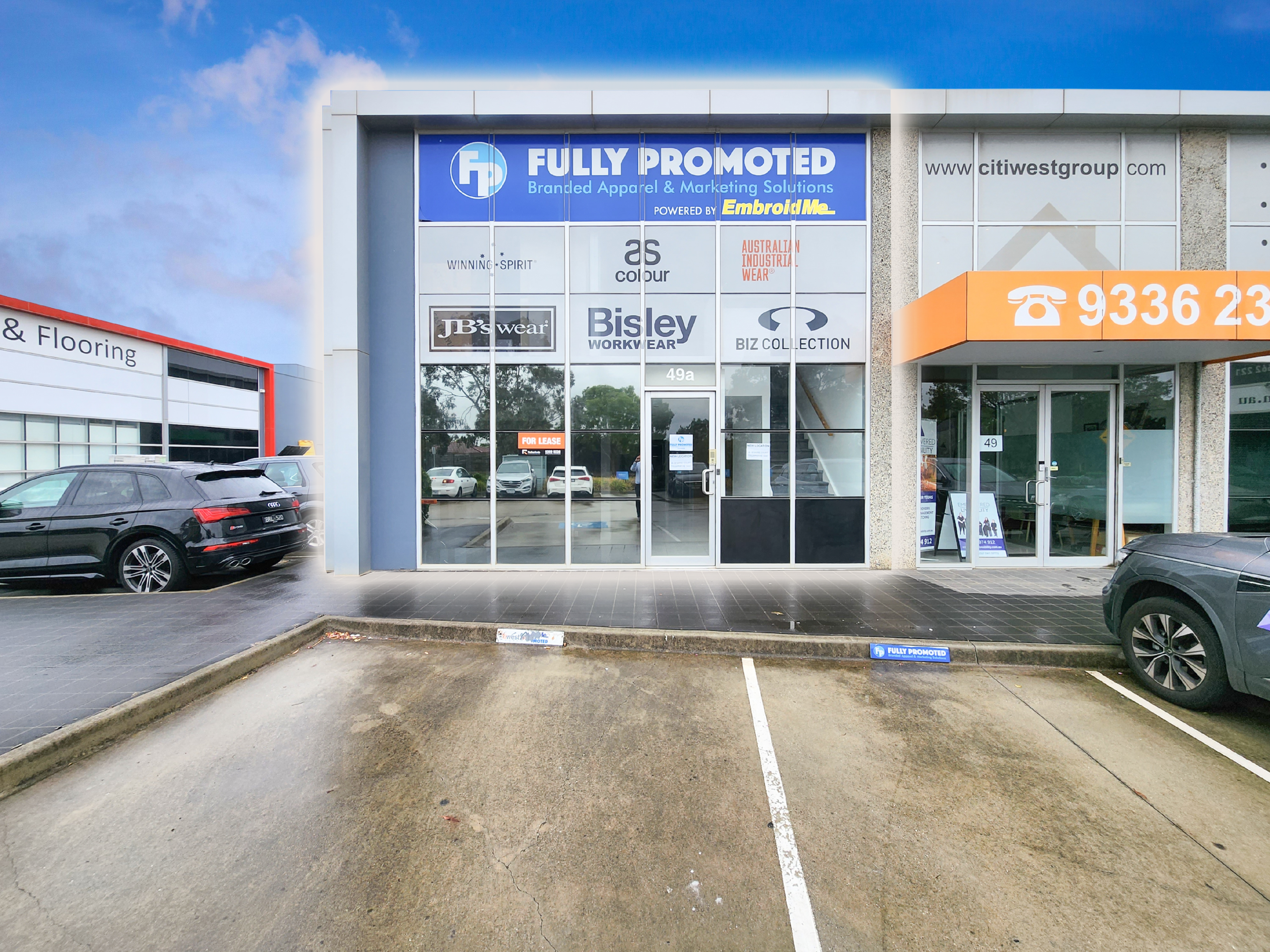 High Exposure Showroom w/ Office