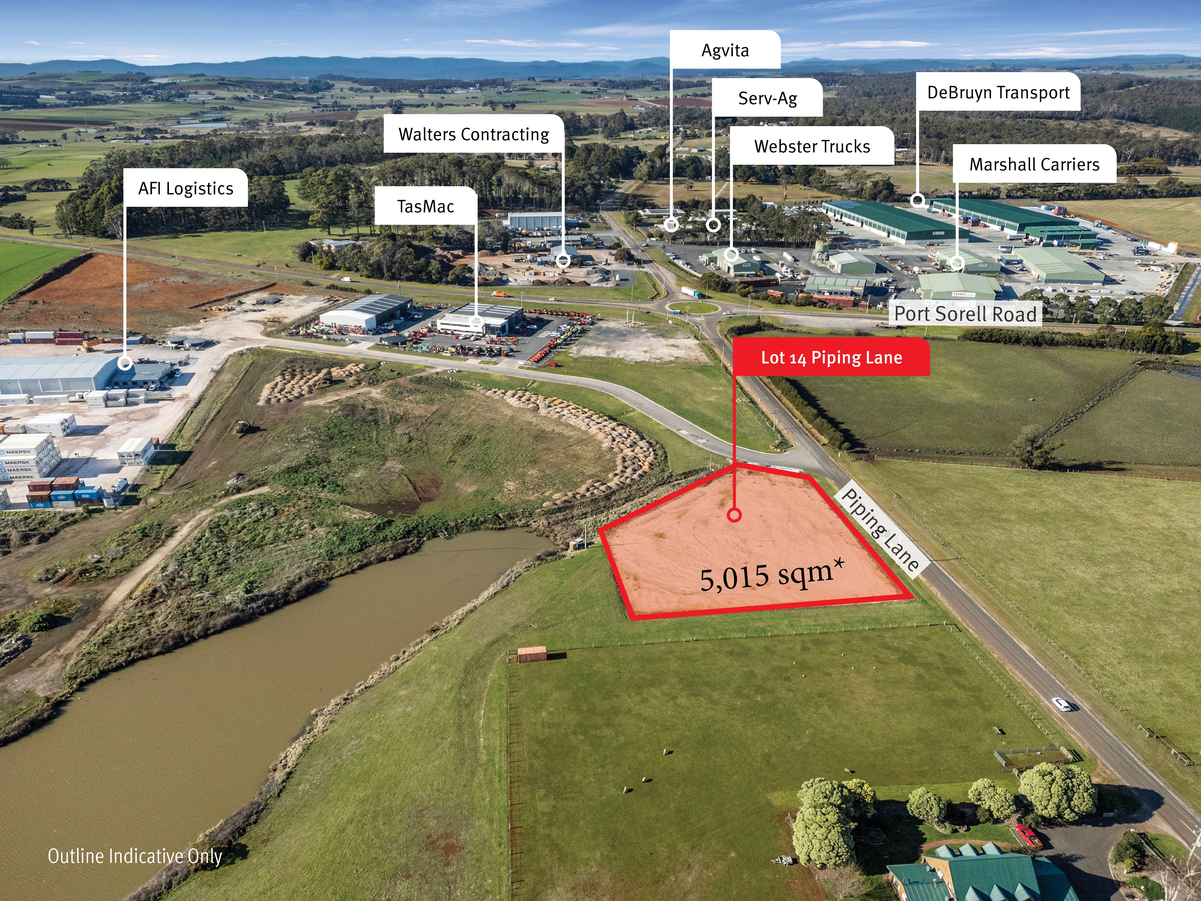 Site Lot 14/Lot 14 Piping Lane, East Devonport, TAS, 7310 - Image 3