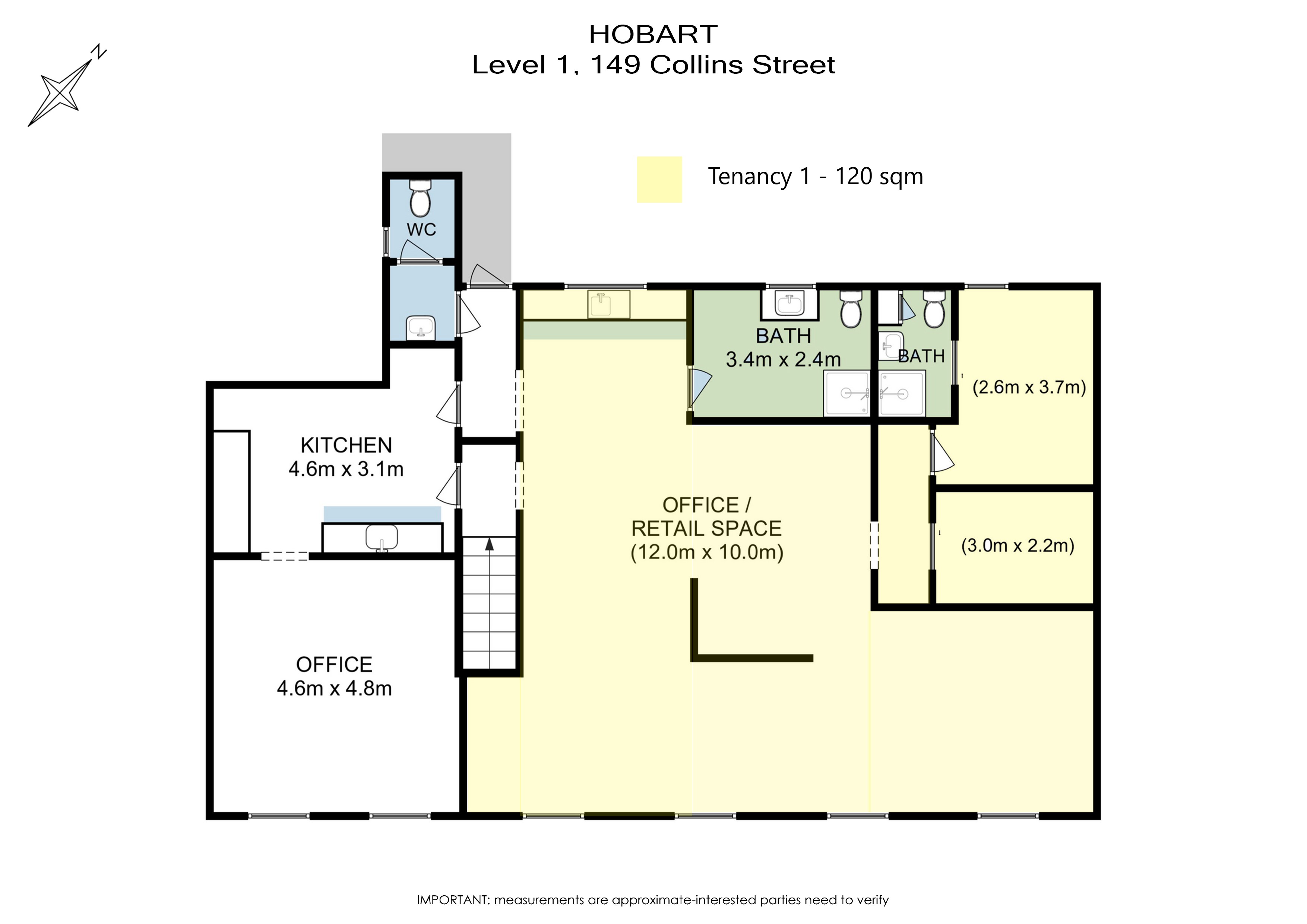 Level 1 Suite 1/149 Collins Street, Hobart, TAS, 7000 - Image 9