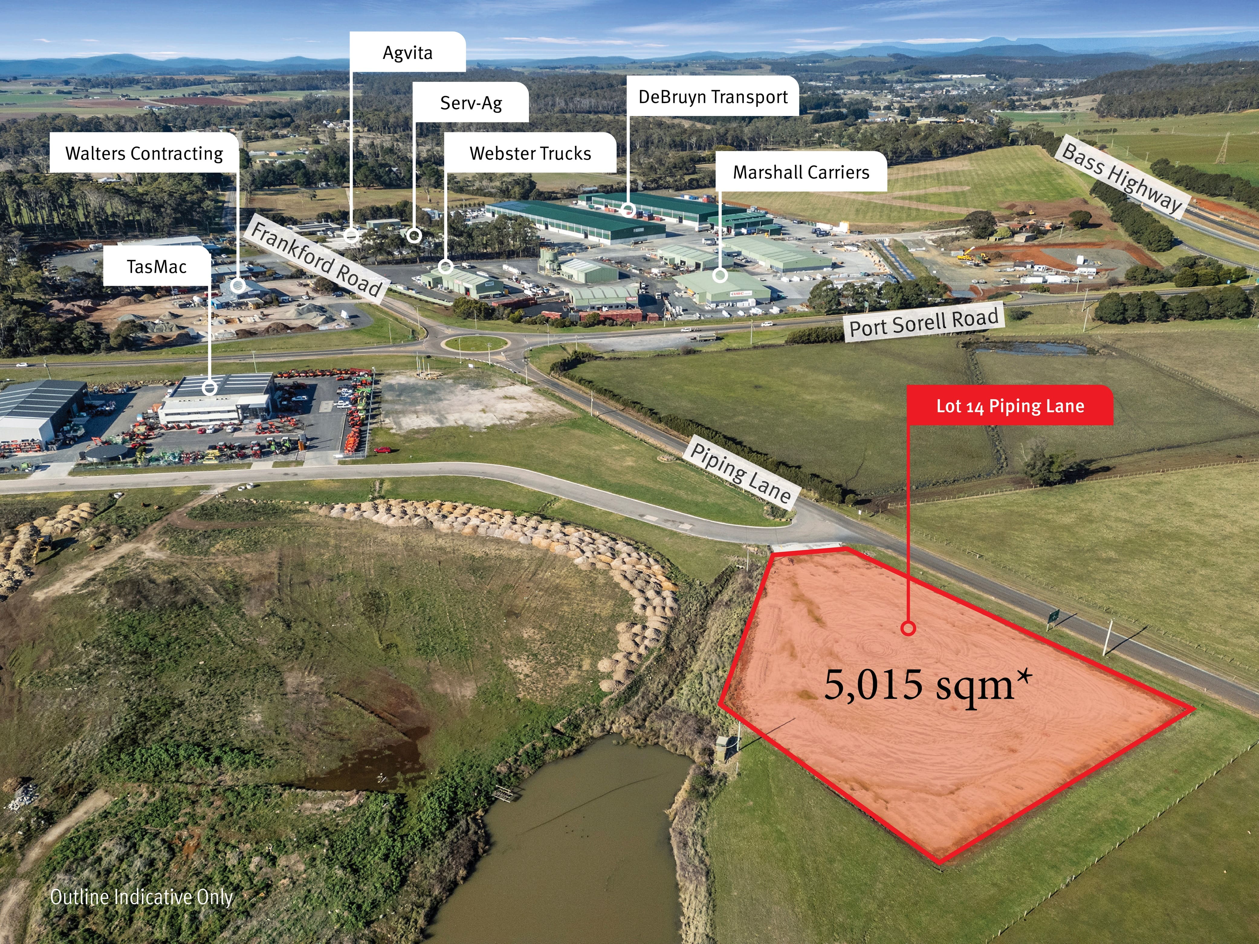 Site/Lot 14 Piping Lane, East Devonport, TAS, 7310 - Image 1