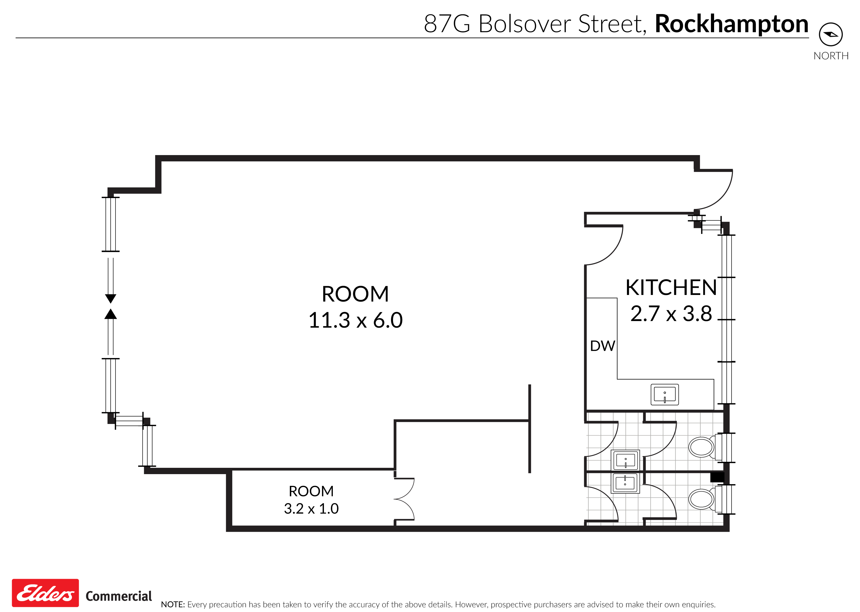 Ground  Suite G/87 Bolsover Street, Rockhampton City, QLD, 4700 - Image 6