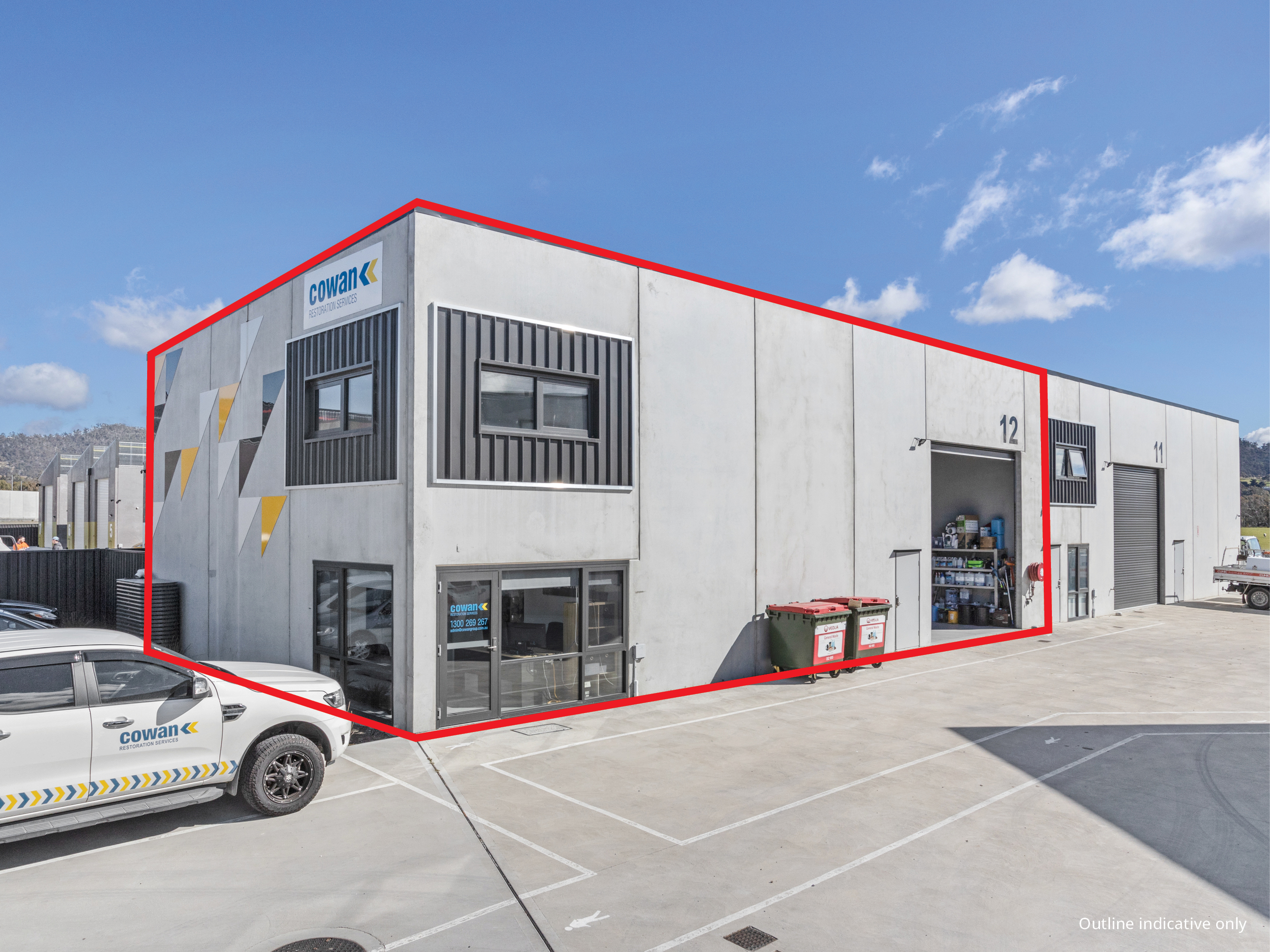 Warehouse 12/14 Cessna Way, Cambridge, TAS, 7170 - Image 1