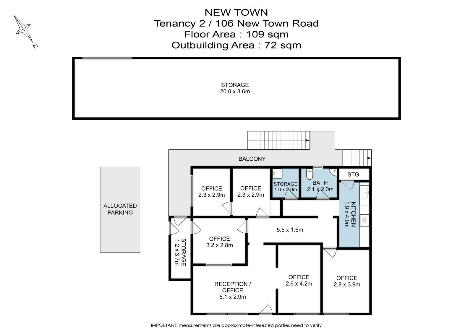 Unit 2, 106 New Town Road, New Town, TAS, 7008 - Image 13