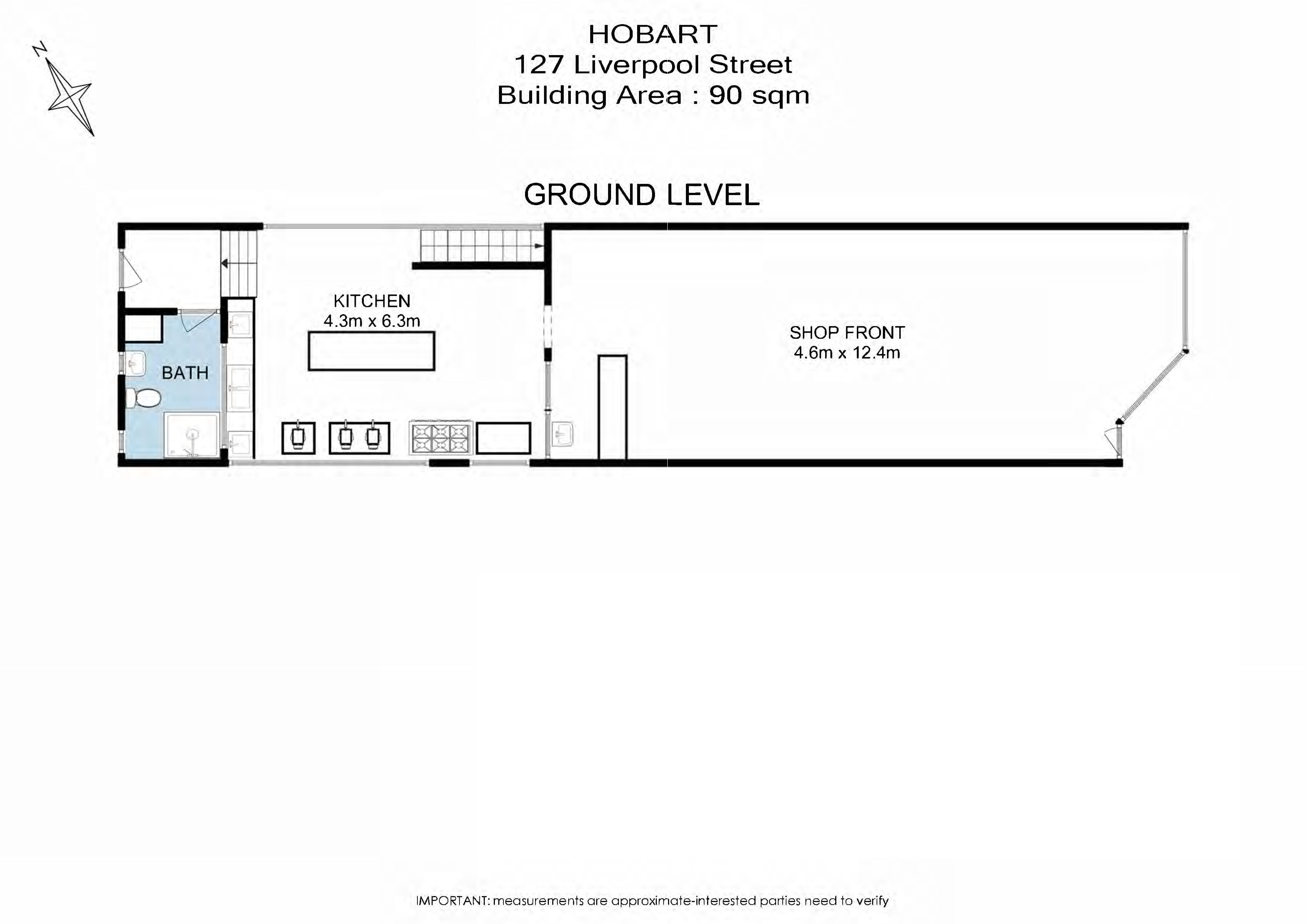 Ground  Shop 1/127 Liverpool Street, Hobart, TAS, 7000 - Image 9