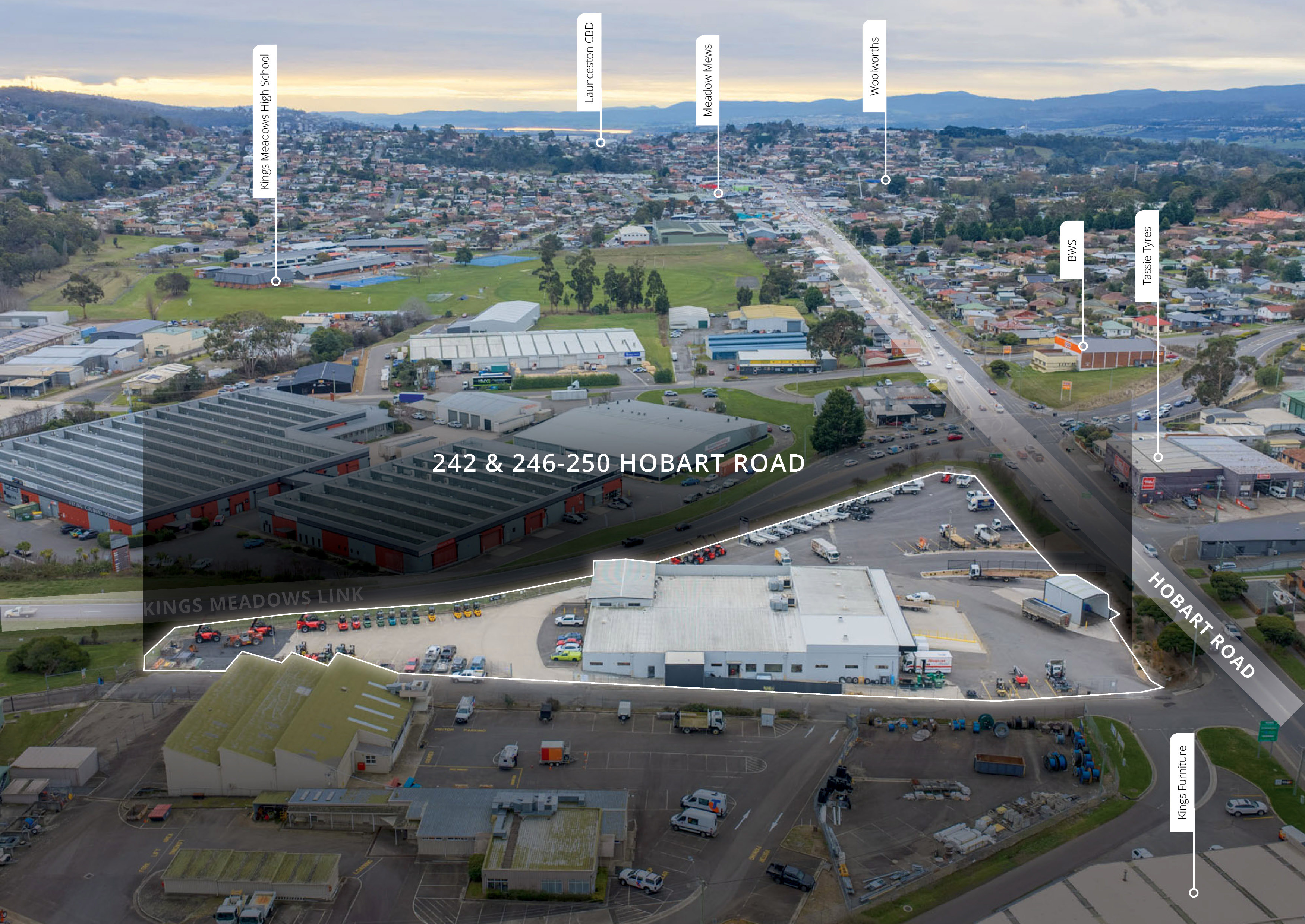 242 & 246 - 250 Hobart Road, Youngtown, TAS, 7249